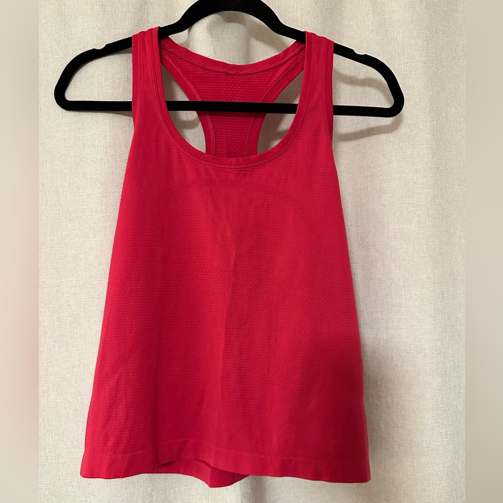 Lululemon Athletica Pink Swiftly Tank